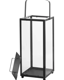 Lanterna LEPAR Metallo 53 cm Nero