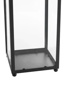 Lanterna LEPAR Metallo 53 cm Nero