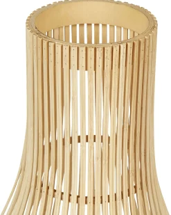 Lanterna LEYTE Legno di salice 58 cm Marrone chiaro