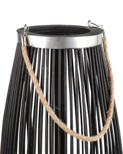 Lanterna TAHITI Bambù 84 cm Nero