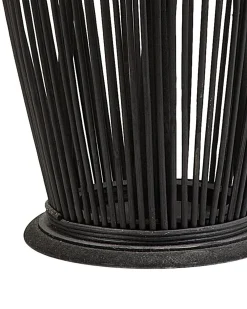 Lanterna TAHITI Bambù 72 cm Nero