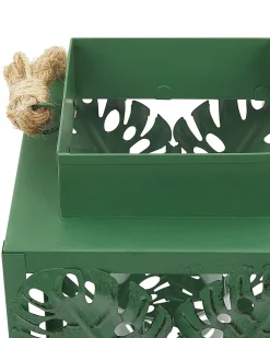 Lanterna UNIMAK Metallo 25 cm Verde