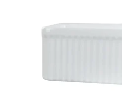 Lavabo da appoggio GELDO 50 x 34 cm Ceramica Bianco