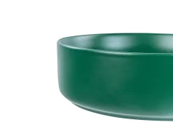 Lavabo da appoggio GUDAR ⌀ 37 cm Ceramica Verde scuro