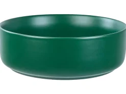 Lavabo da appoggio GUDAR ⌀ 37 cm Ceramica Verde scuro