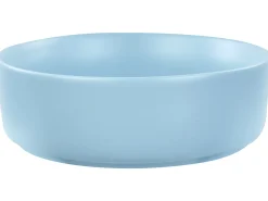 Lavabo da appoggio GUDAR ⌀ 37 cm Ceramica Blu