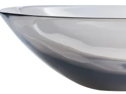 Lavabo da appoggio MOENGO 54 x 36 cm Superficie solida Nero