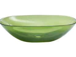 Lavabo da appoggio MOENGO 54 x 36 cm Superficie solida Verde