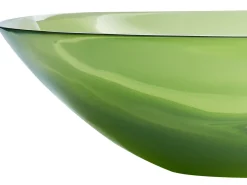 Lavabo da appoggio MOENGO 54 x 36 cm Superficie solida Verde