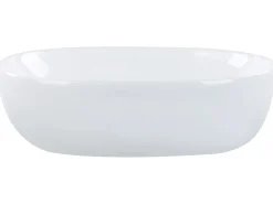 Lavabo da appoggio OMOA 48 x 34 cm Ceramica Bianco