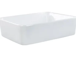 Lavabo da appoggio TRAVESIA 49 x 38 cm Ceramica Bianco