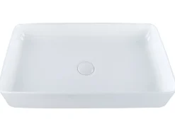 Lavabo da appoggio ULUA 61 x 35 cm Ceramica Bianco