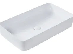 Lavabo da appoggio ULUA 61 x 35 cm Ceramica Bianco