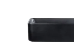 Lavabo da appoggio ULUA 61 x 35 cm Ceramica Nero