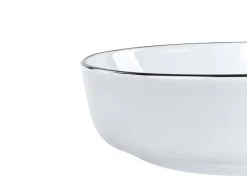 Lavabo da appoggio XERT ⌀ 42 cm Ceramica Bianco