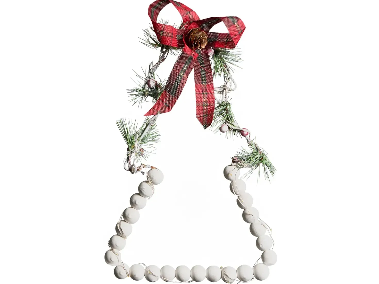 LED KYVESI Albero di Natale 20/25/30 cm Bianco