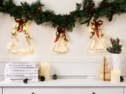 LED KYVESI Albero di Natale 20/25/30 cm Bianco