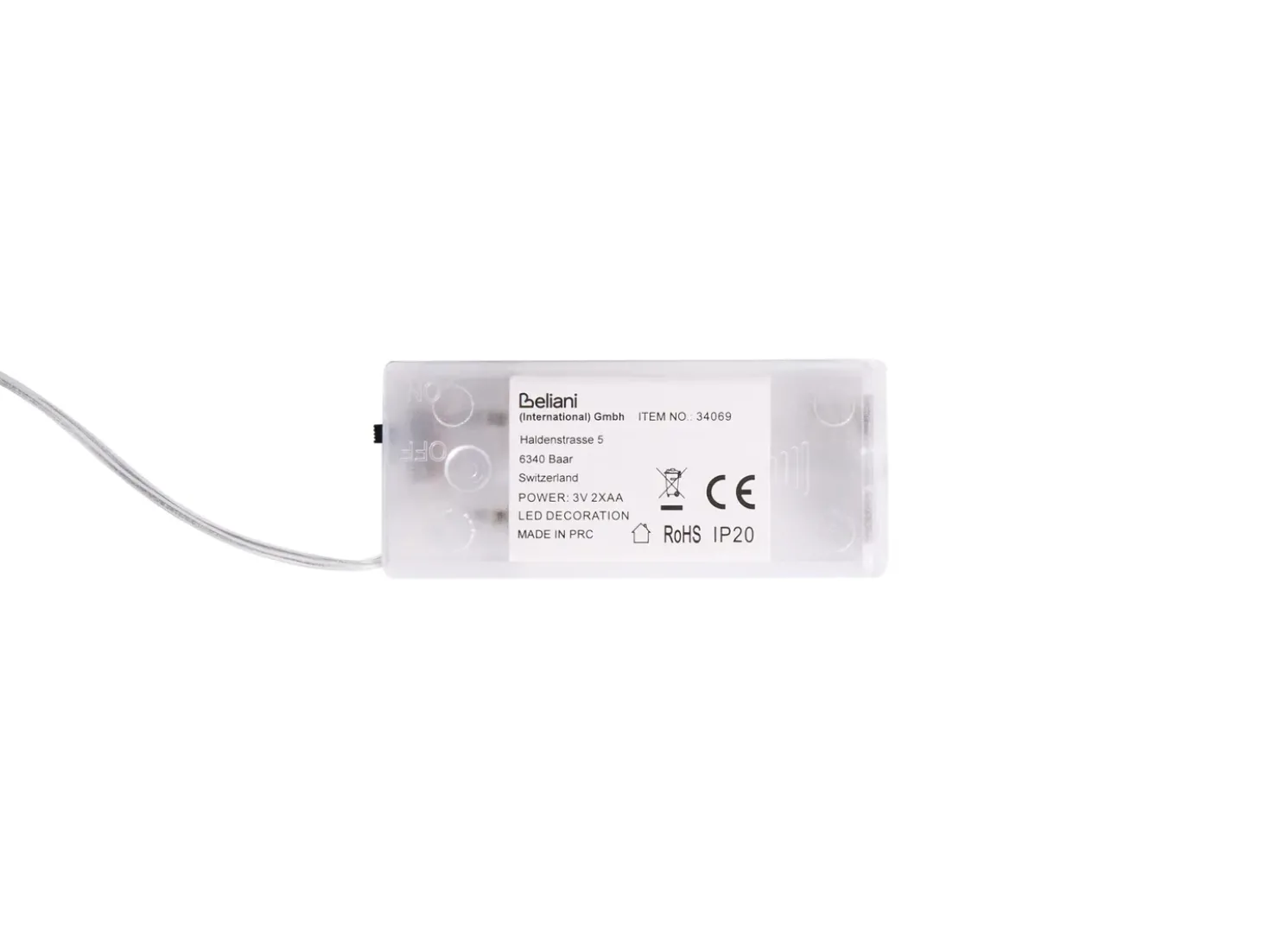 LED KYVESI Albero di Natale 20/25/30 cm Bianco