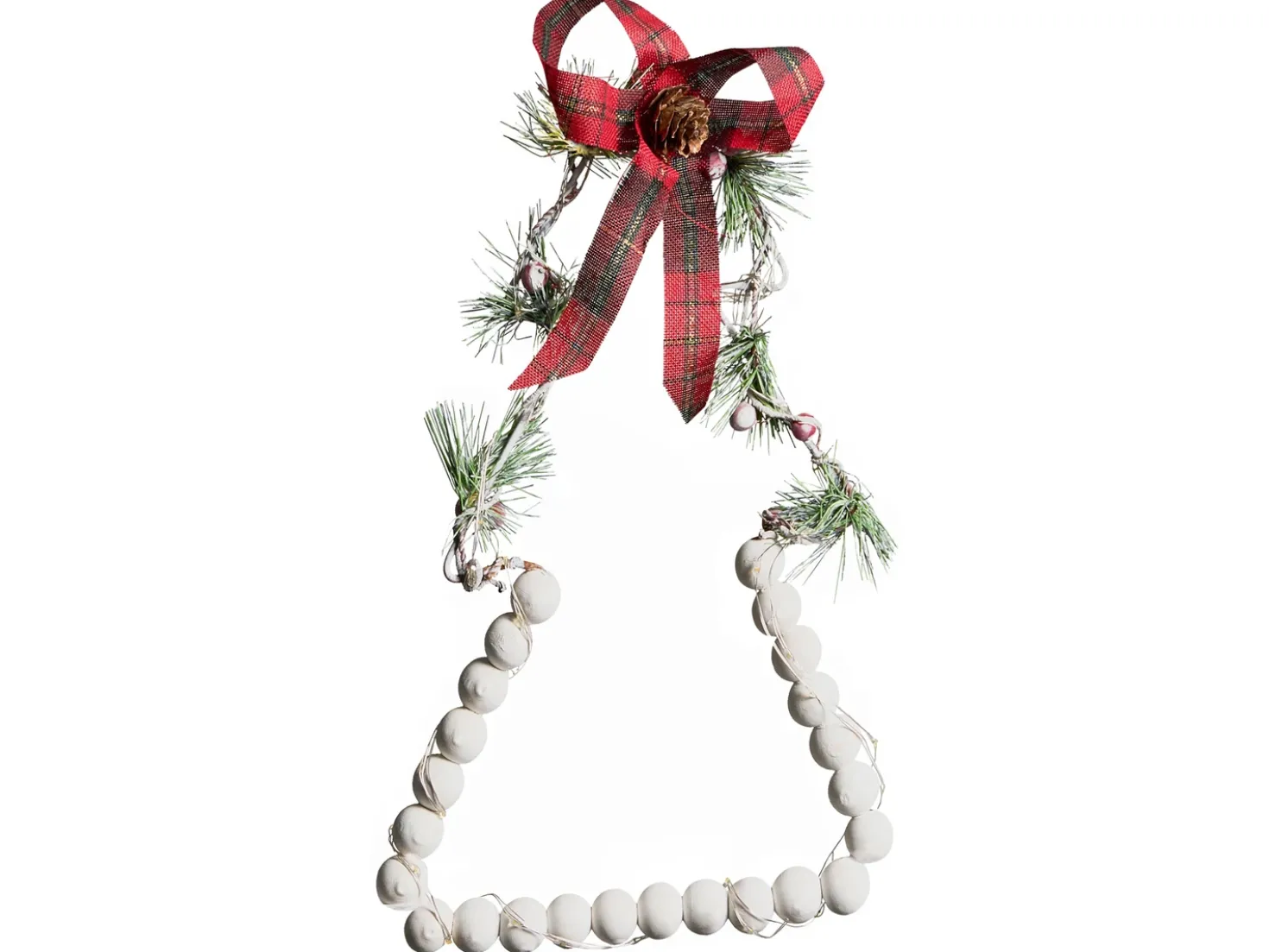 LED KYVESI Albero di Natale 20/25/30 cm Bianco