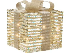 LED MOSSO Regali di Natale 20/25/30 cm Beige