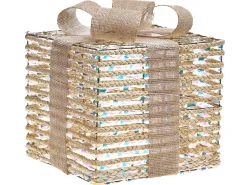 LED MOSSO Regali di Natale 20/25/30 cm Beige