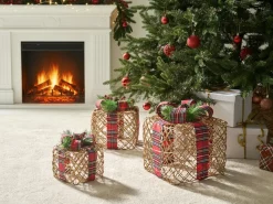 LED VANDET Regali di Natale 20/25/30 cm Marrone