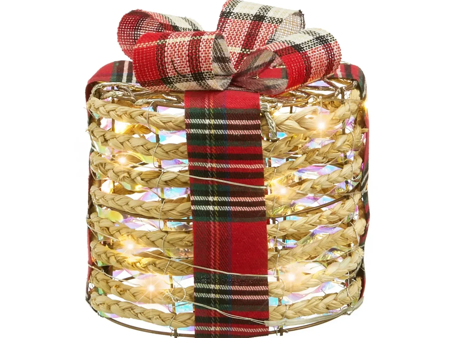 LED VEJLEN Regali di Natale 20/25/30 cm Beige