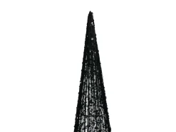 LED VEJLESO Albero di Natale 40/60/80 cm Nero
