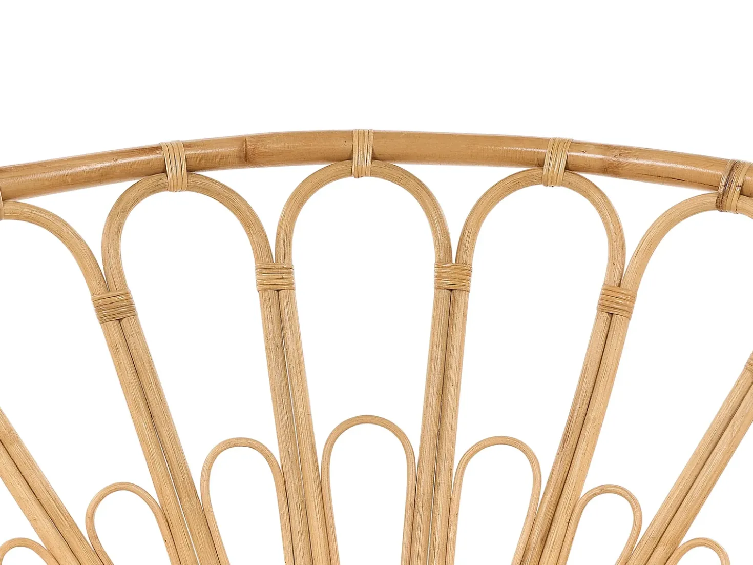 Lettino da giardino ROSSANO Rattan Naturale