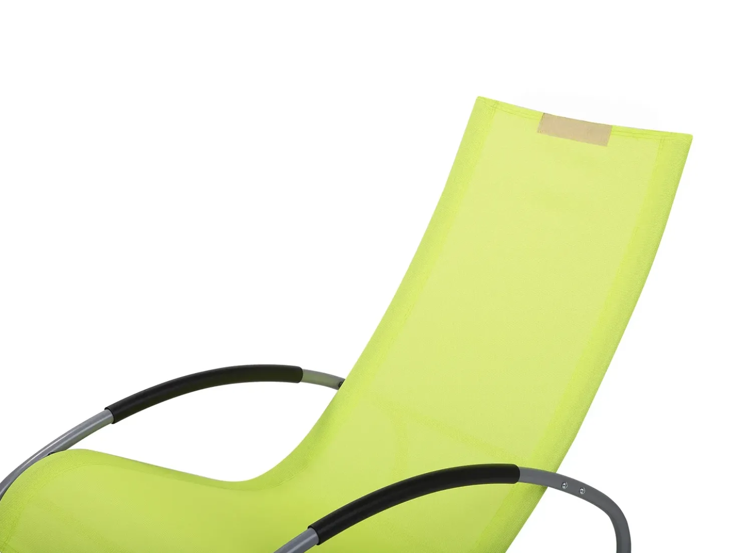 Lettino Prendisole a Dondolo CAMPO Metallo Verde lime