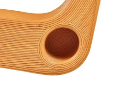 Lettino Prendisole AIROLE Rattan Marrone