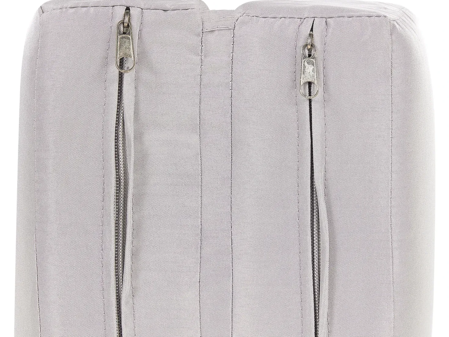 Lettino Prendisole con Cuscino OSINI Rattan sintetico (PE) Grigio