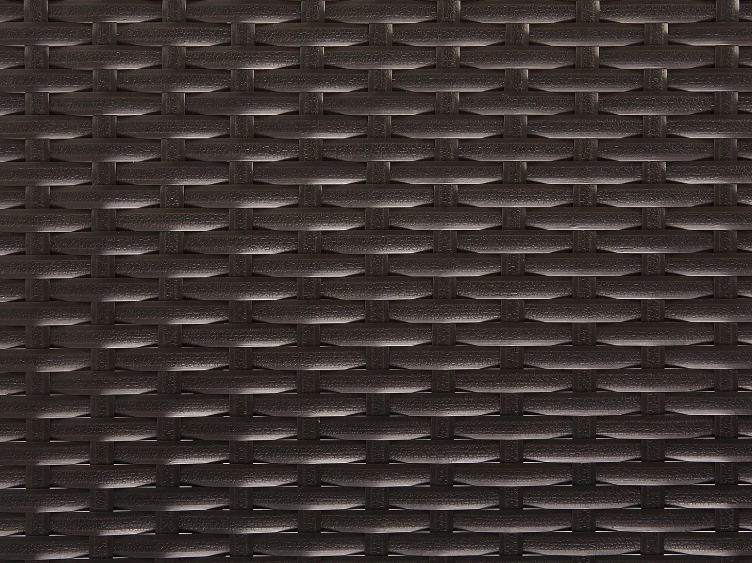 Lettino Prendisole con Cuscino VASTO Rattan sintetico (PE) Marrone