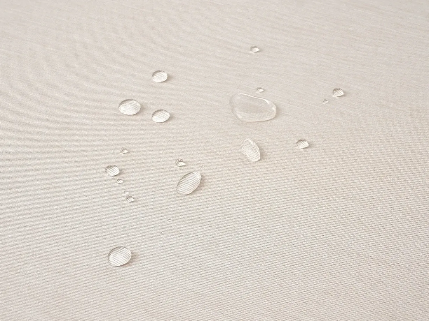Lettino Prendisole con Cuscino JAVA PREMIUM Legno d'acacia Beige chiaro