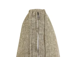Lettino Prendisole con Cuscino BELSITO Rattan Naturale