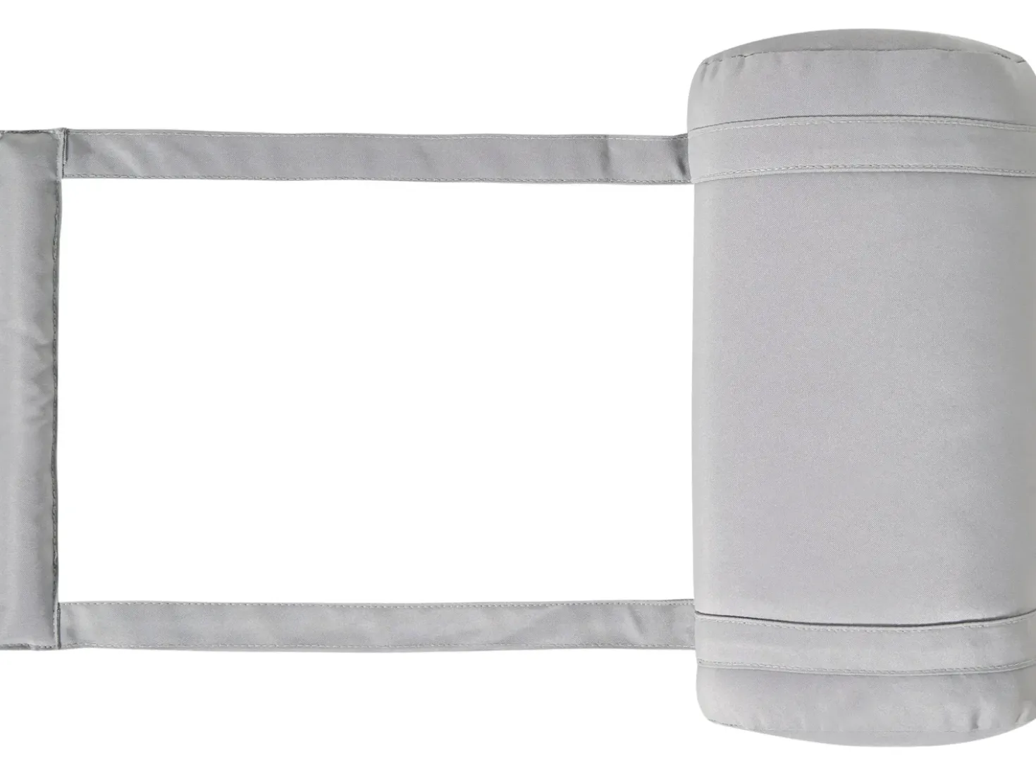 Lettino Prendisole con Cuscino CESANA PREMIUM Legno d'acacia Grigio chiaro