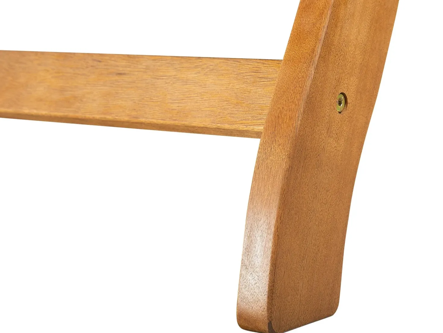 Lettino Prendisole con Cuscino JAVA PREMIUM Legno d'acacia Tortora