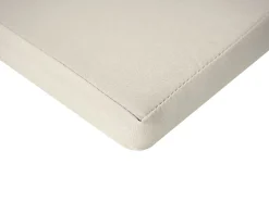Lettino Prendisole con Cuscino JAVA PREMIUM Legno d'acacia Tortora
