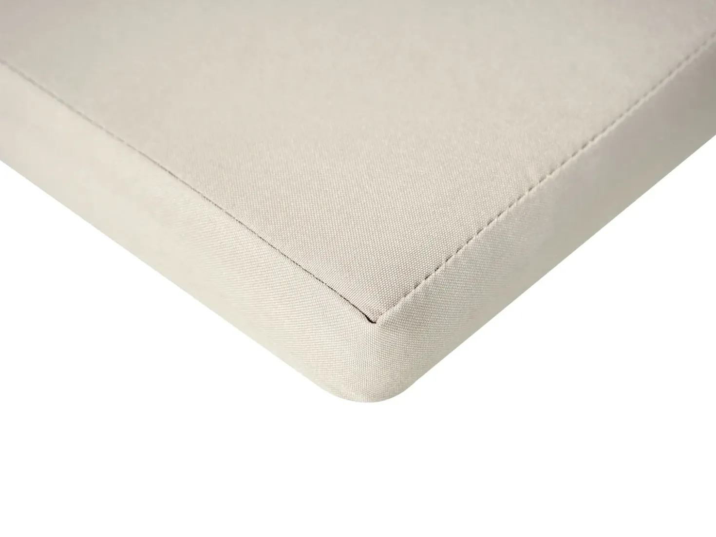 Lettino Prendisole con Cuscino JAVA PREMIUM Legno d'acacia Tortora