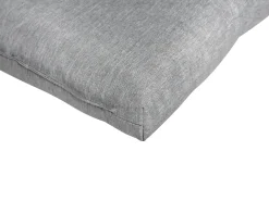 Lettino Prendisole con Cuscino CESANA PREMIUM Legno d'acacia Grigio melange