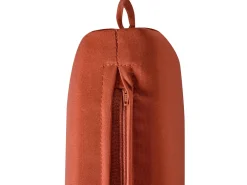 Lettino Prendisole con Cuscino JAVA PREMIUM Legno d'acacia Rosso
