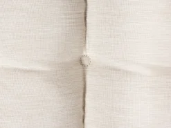 Lettino Prendisole con Cuscino CESANA PREMIUM Legno d'acacia Beige chiaro