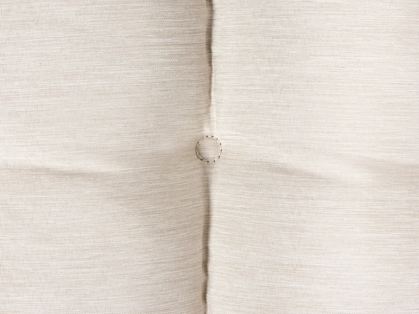 Lettino Prendisole con Cuscino CESANA PREMIUM Legno d'acacia Beige chiaro
