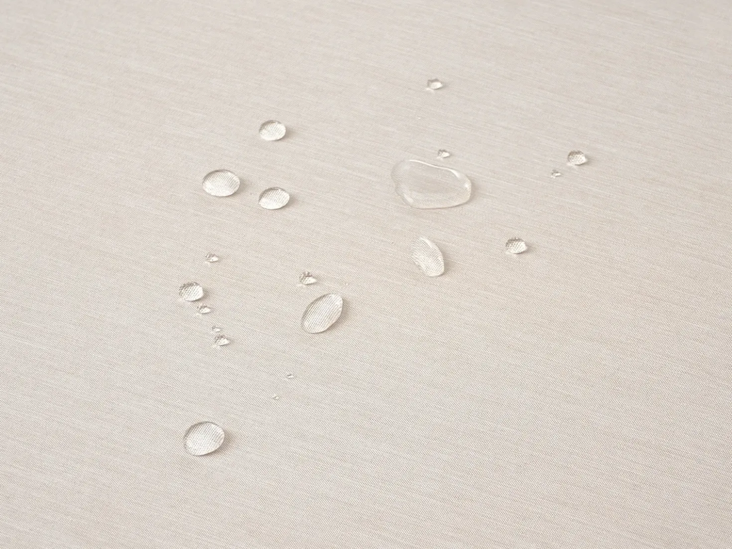 Lettino Prendisole con Cuscino CESANA PREMIUM Legno d'acacia Beige chiaro