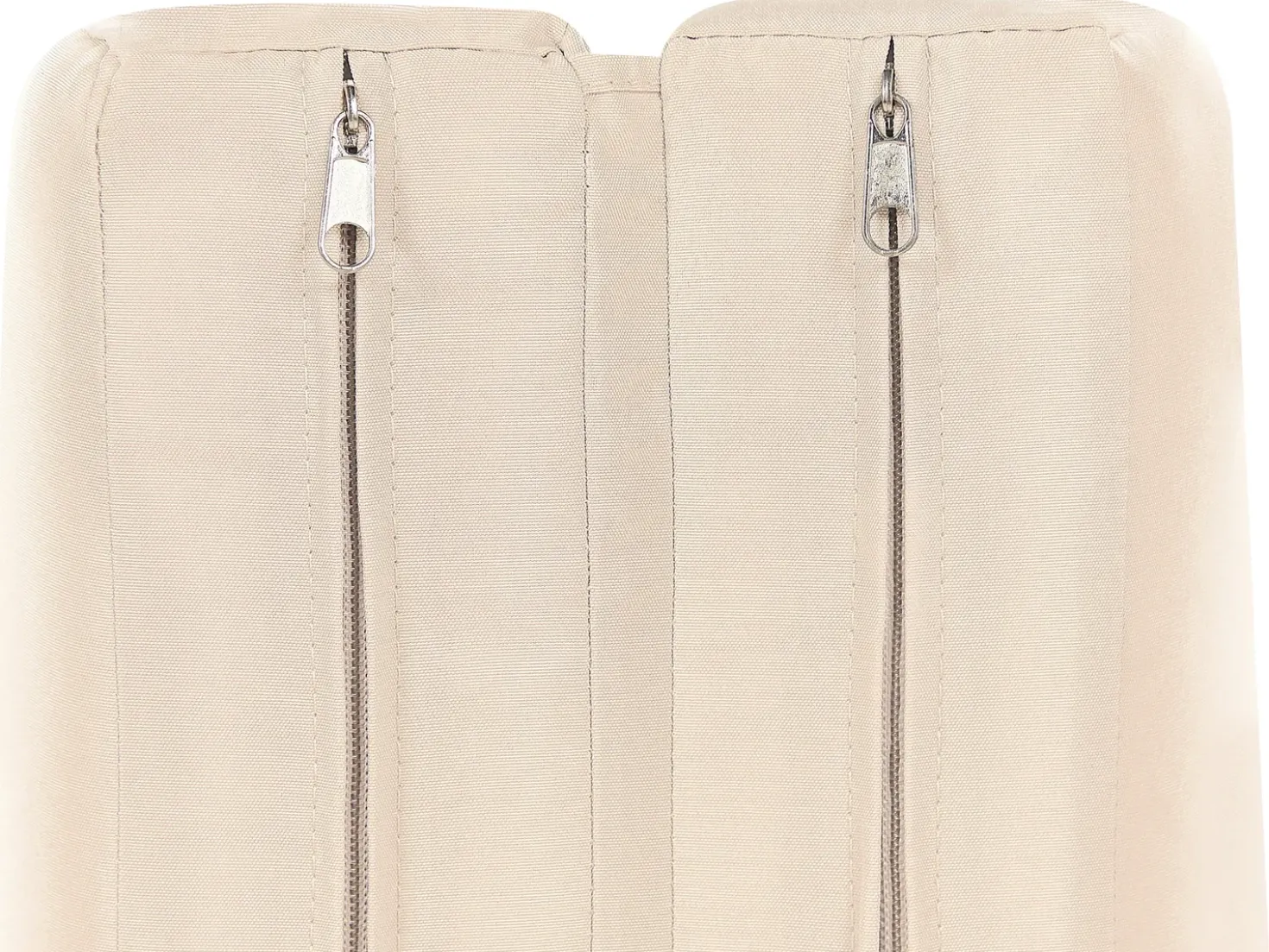 Lettino Prendisole con Cuscino OSINI Rattan sintetico (PE) Beige
