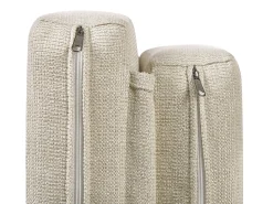 Lettino Prendisole con Cuscino PALESE Rattan Naturale