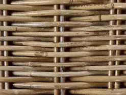 Lettino Prendisole con Cuscino PALESE Rattan Naturale
