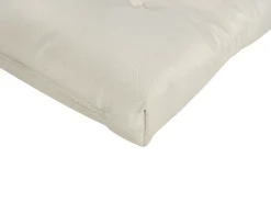 Lettino Prendisole con Cuscino CESANA PREMIUM Legno d'acacia Tortora