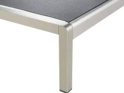 Lettino Prendisole FOSSATO Metallo Nero