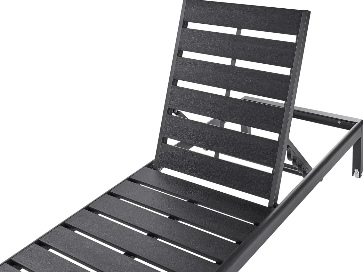 Lettino Prendisole NARDO Metallo Nero
